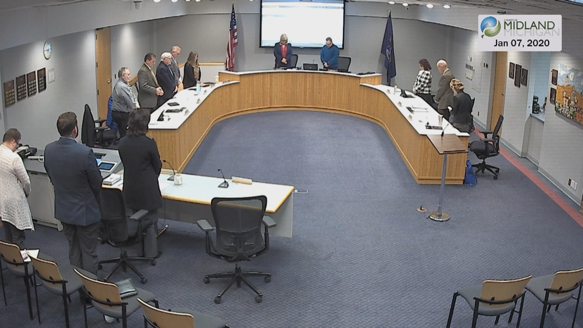 Thumbnail image for Midland County Board of Commissioners Meeting 01/07/2020