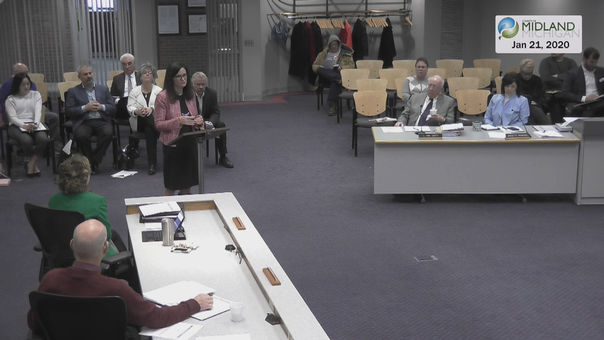 Thumbnail image for Midland County Board of Commissioners Meeting 1/21/2020