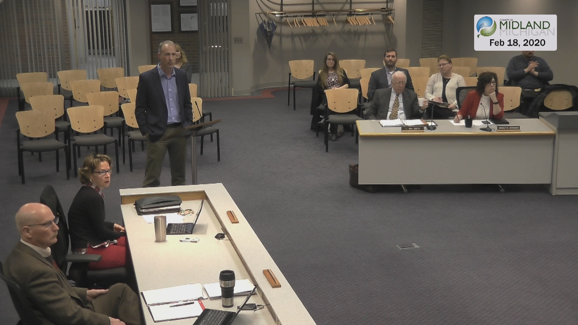 Thumbnail image for Midland County Board of Commissioners Meeting 2/18/2020
