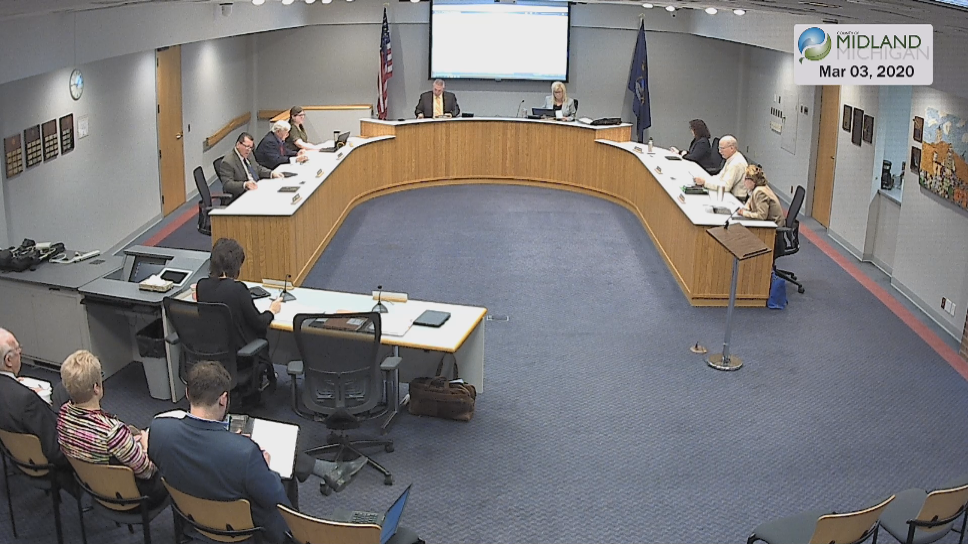 Thumbnail image for Midland County Board of Commissioners Meeting 3/3/2020