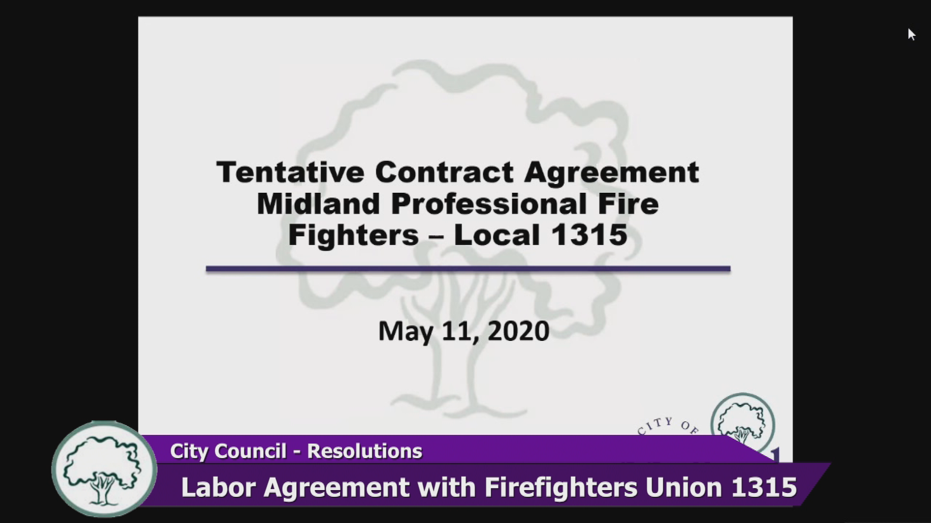 Thumbnail image for City Council Meeting 5/11/2020