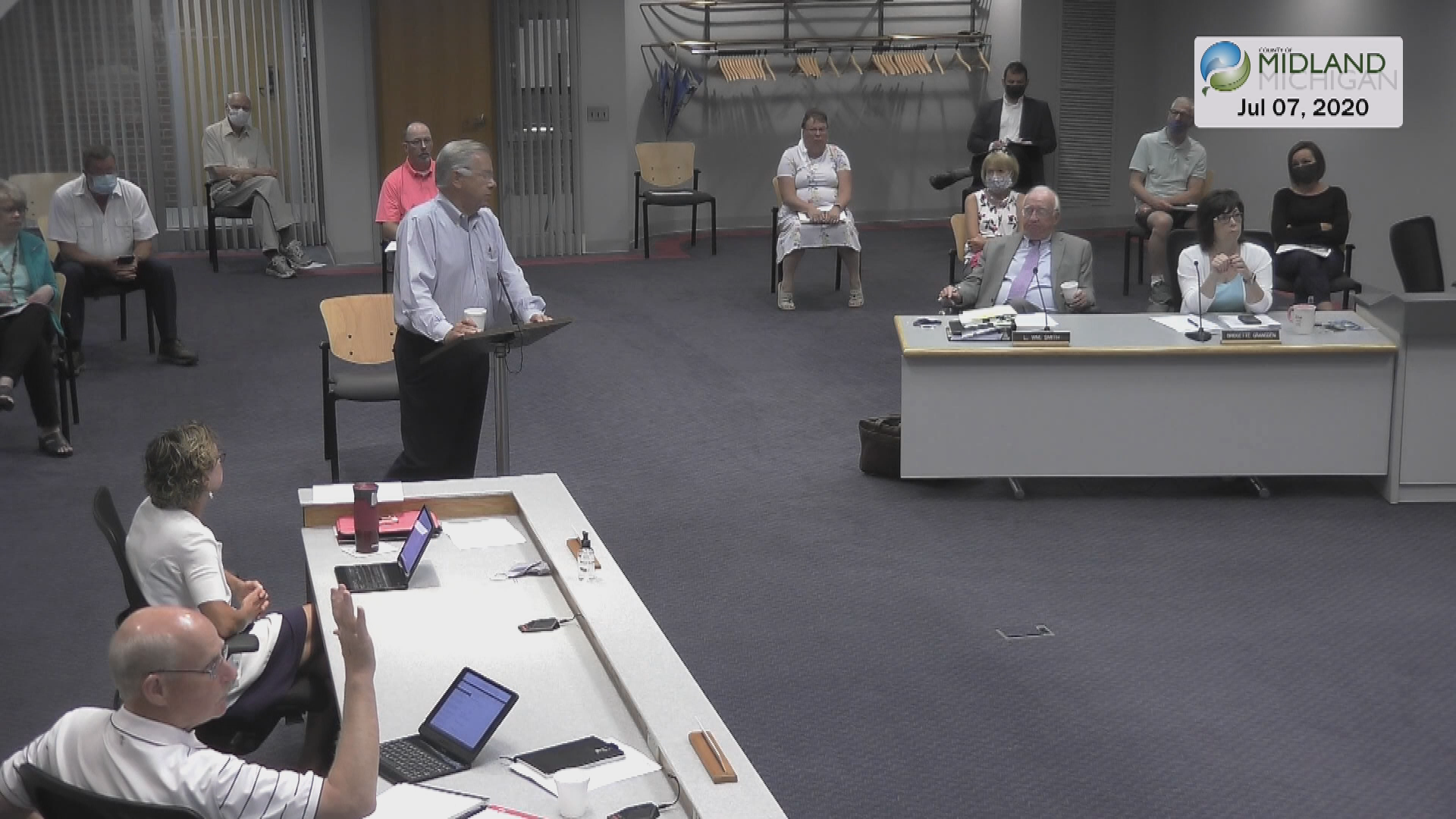 Thumbnail image for Midland County Board of Commissioners Meeting 7/7/2020