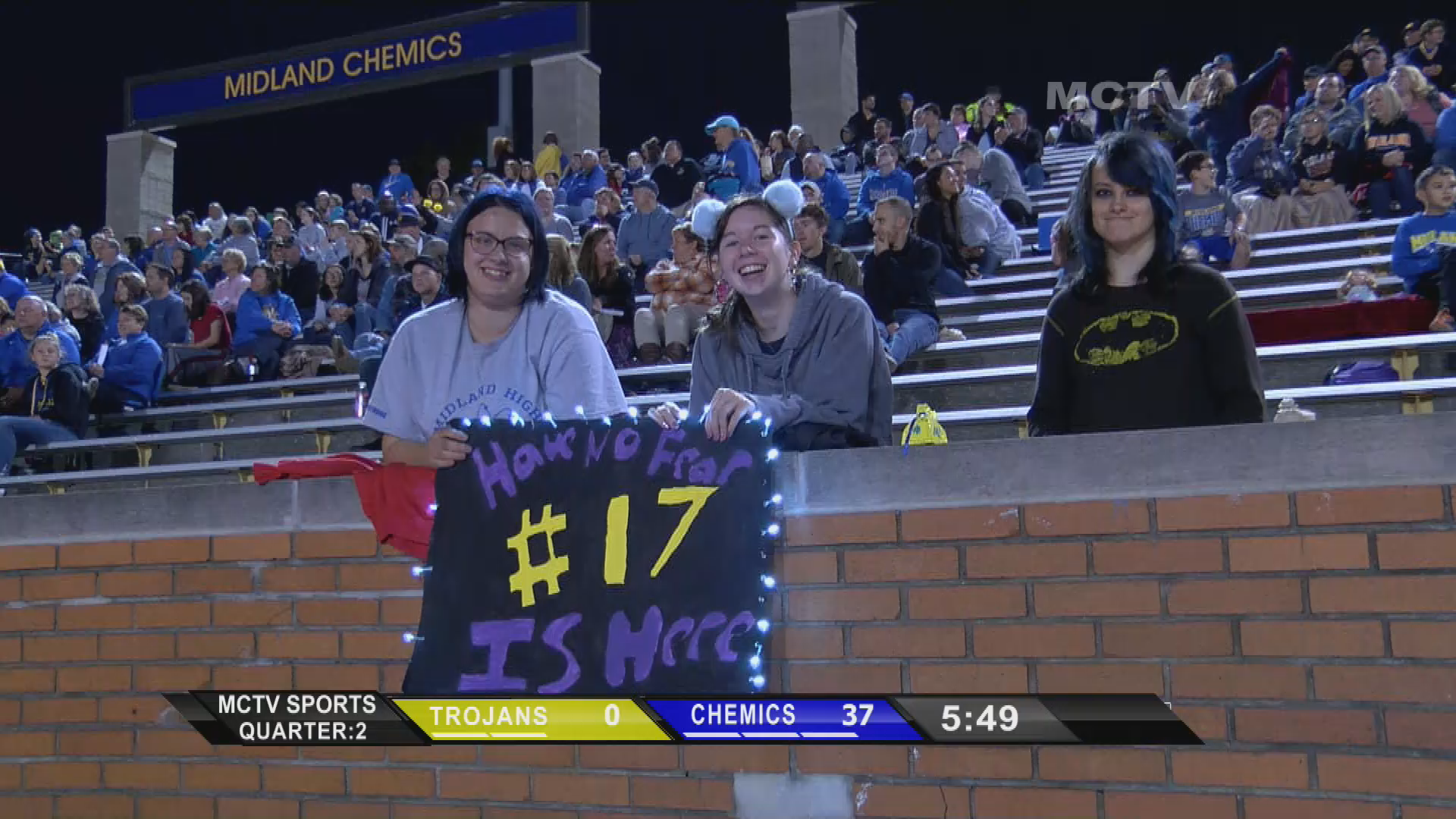 Thumbnail image for Midland High vs Saginaw High Homecoming Game 9/27/19