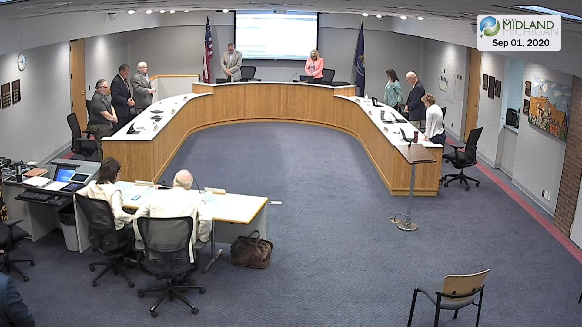 Thumbnail image for Midland County Board of Commissioners Meeting 9/1/2020