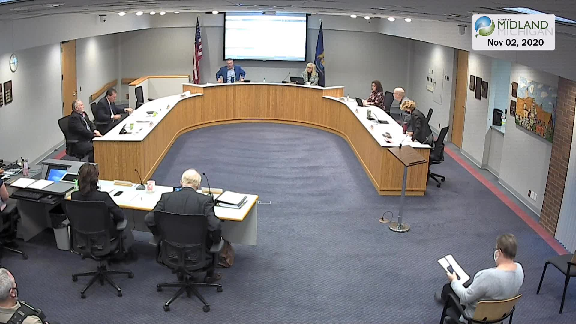 Thumbnail image for Midland Co. Board of Commissioners 11/2/20