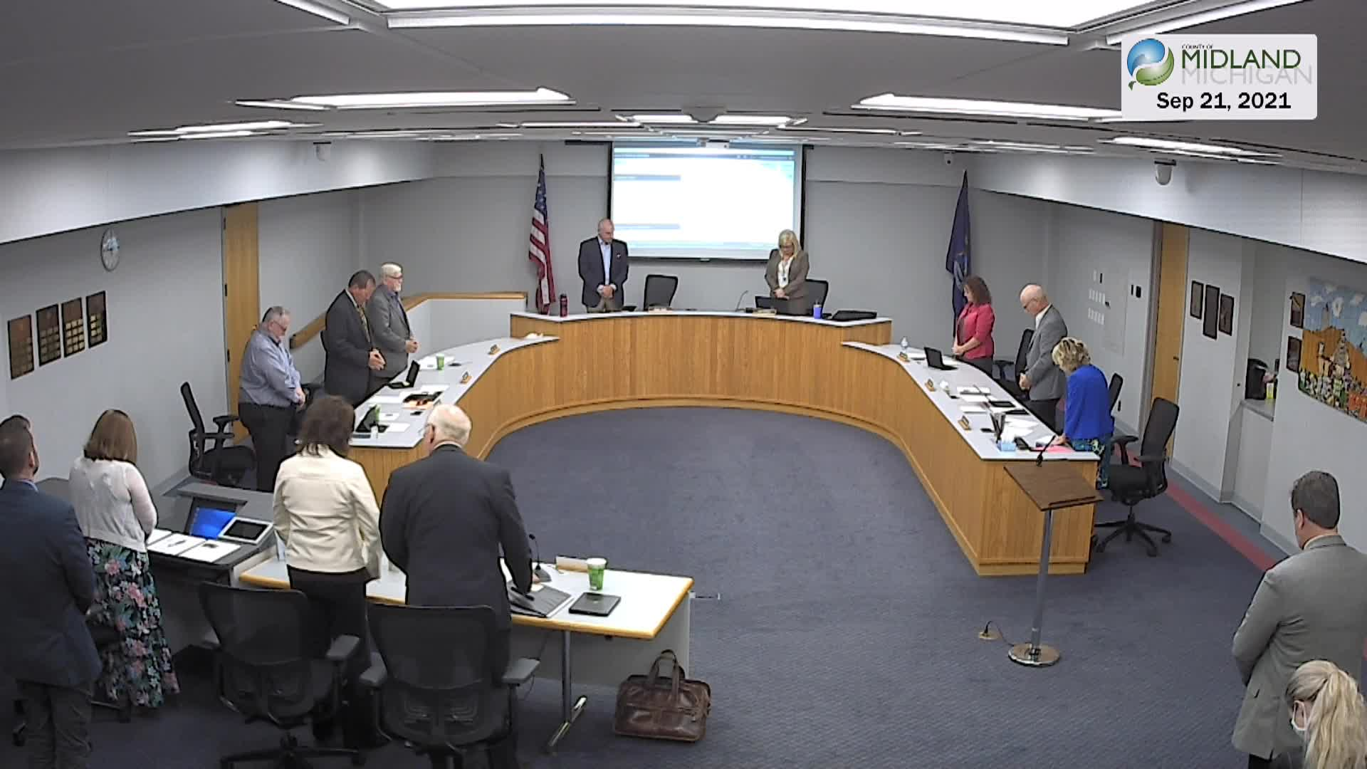 Thumbnail image for Midland County Board of Commissioners Meeting 9/21/2021