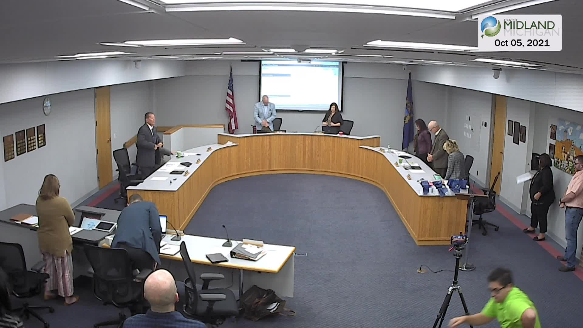 Thumbnail image for Midland County Board of Commissioners Meeting 10/5/21