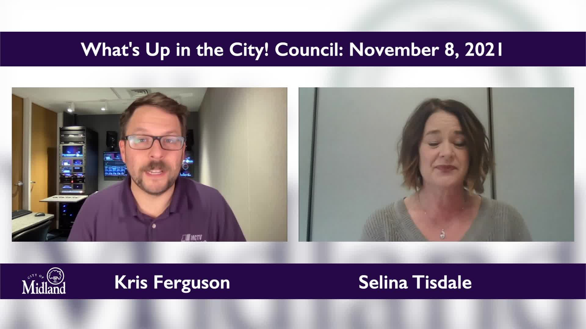Thumbnail image for What's Up in the City Council!  Council 11-8-21