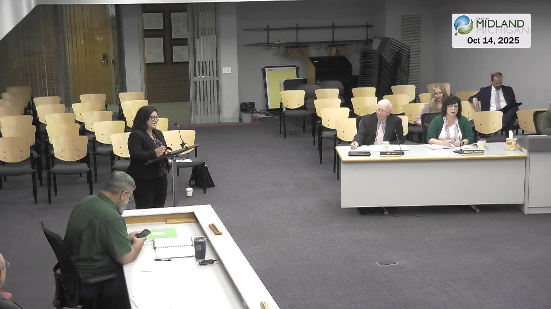 Thumbnail image for Midland County Board of Commissioners Executive Meeting 10/14/25