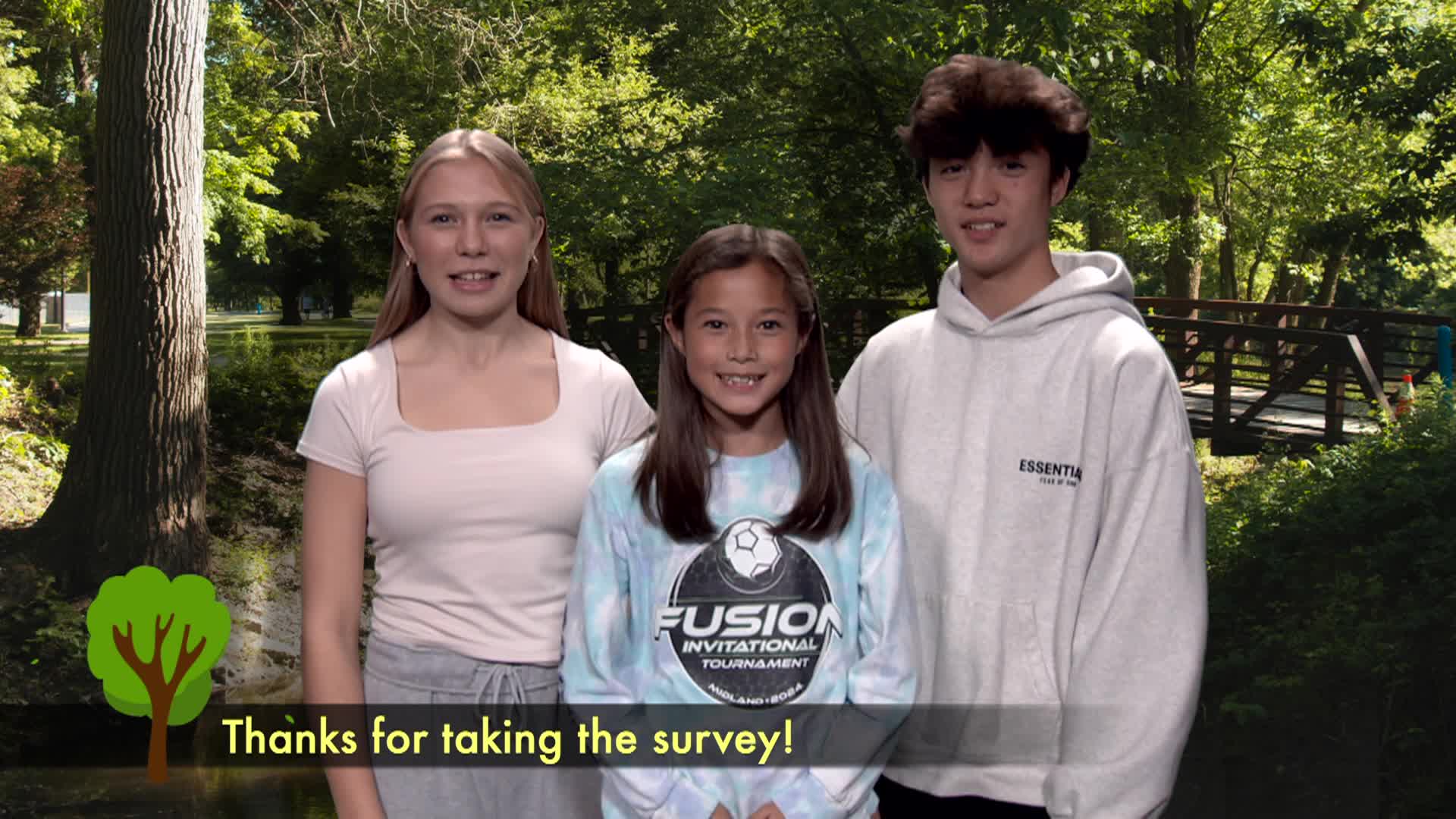 Midland Parks Master Plan Survey for Teens